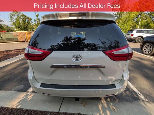 Blizzard Pearl 2015 Toyota Sienna Limited Premium