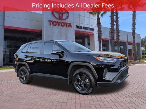 Midnight Black Metallic 2025 Toyota RAV4 XLE