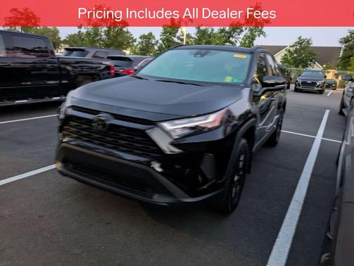 Midnight Black Metallic 2025 Toyota RAV4 XLE