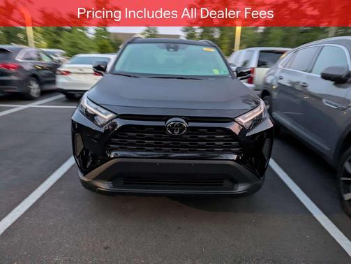 Midnight Black Metallic 2025 Toyota RAV4 XLE