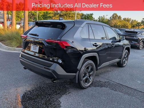 Midnight Black Metallic 2025 Toyota RAV4 XLE