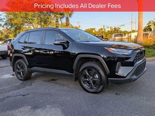 Midnight Black Metallic 2025 Toyota RAV4 XLE
