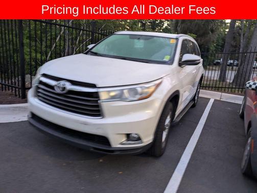 Blizzard Pearl 2015 Toyota Highlander Limited