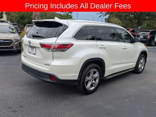 Blizzard Pearl 2015 Toyota Highlander Limited