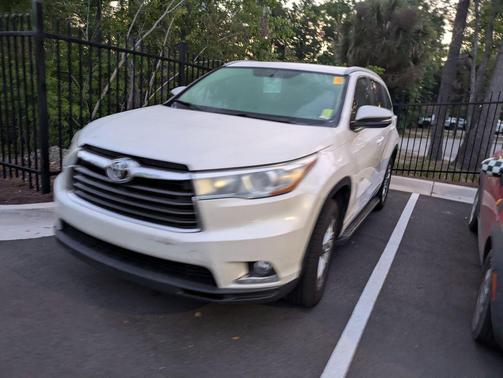 Blizzard Pearl 2015 Toyota Highlander Limited