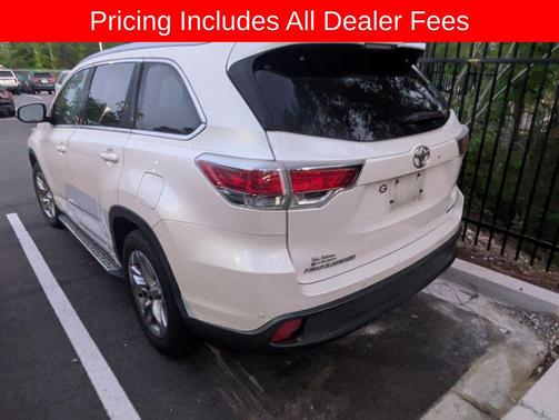 Blizzard Pearl 2015 Toyota Highlander Limited