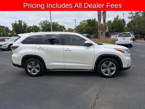 Blizzard Pearl 2015 Toyota Highlander Limited