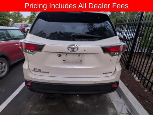 Blizzard Pearl 2015 Toyota Highlander Limited