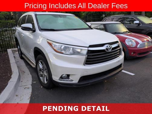 Blizzard Pearl 2015 Toyota Highlander Limited
