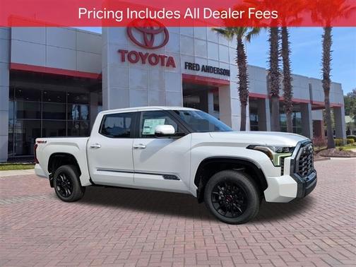 Wind Chill Pearl 2026 Toyota Tundra Platinum