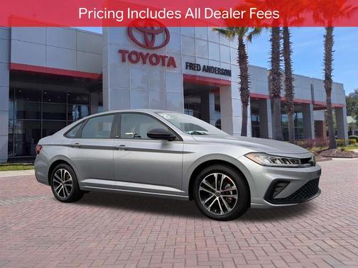 Platinum Gray 2025 Volkswagen Jetta 1.5T Sport