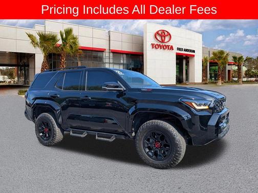 Black 2025 Toyota 4Runner TRD Pro