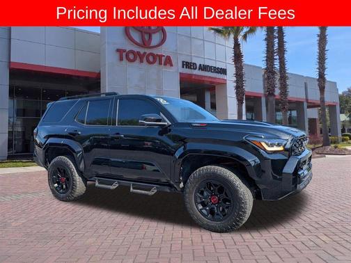 Black 2025 Toyota 4Runner TRD Pro