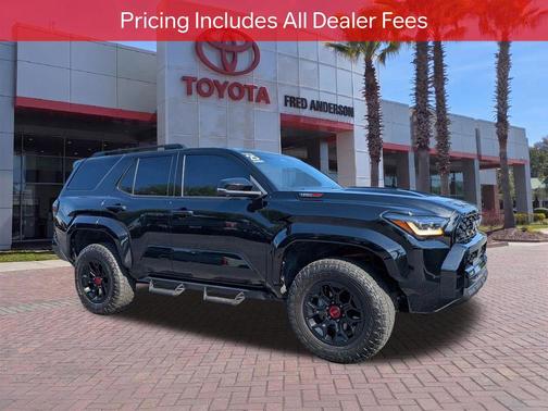 Black 2025 Toyota 4Runner TRD Pro