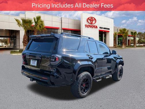 Black 2025 Toyota 4Runner TRD Pro
