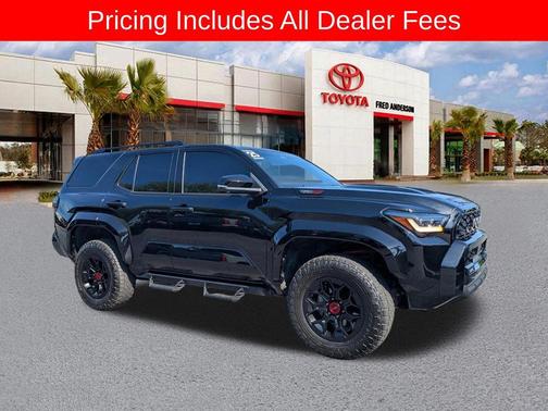 Black 2025 Toyota 4Runner TRD Pro