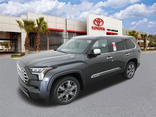 Magnetic Gray Metallic 2026 Toyota Sequoia Capstone