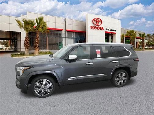 Magnetic Gray Metallic 2026 Toyota Sequoia Capstone