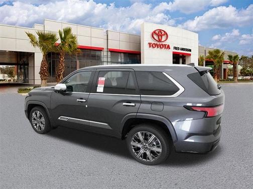 Magnetic Gray Metallic 2026 Toyota Sequoia Capstone