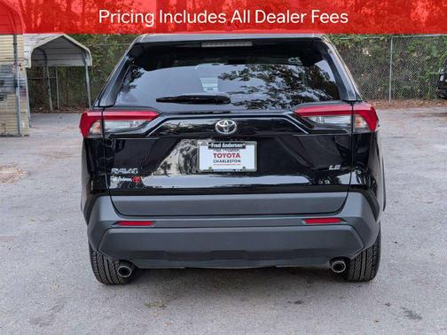Midnight Black Metallic 2025 Toyota RAV4 LE
