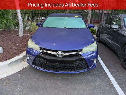 Blue Crush Metallic 2015 Toyota Camry SE