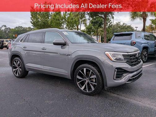 Kingfisher Blue Metallic 2024 Volkswagen Atlas Cross Sport 2.0T SEL Premium
