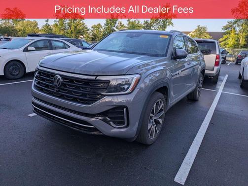 Kingfisher Blue Metallic 2024 Volkswagen Atlas Cross Sport 2.0T SEL Premium