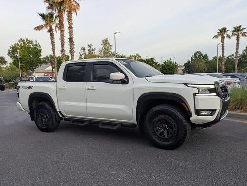 Glacier White 2025 Nissan Frontier PRO-4X