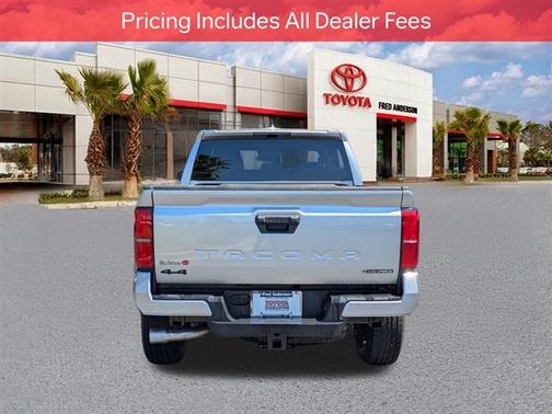 Celestial Silver Metallic 2025 Toyota Tacoma Hybrid TRD Off Road