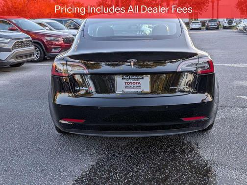 Solid Black 2022 Tesla Model 3 Long Range