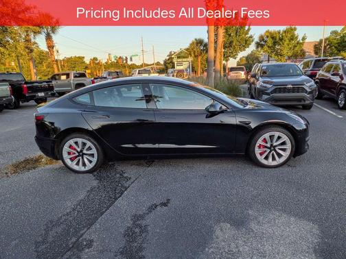 Solid Black 2022 Tesla Model 3 Long Range