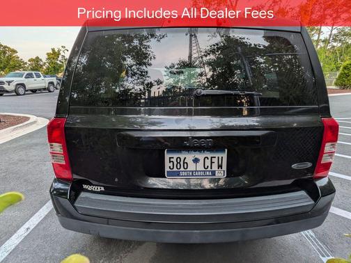 Black Clearcoat 2015 Jeep Patriot Altitude Edition