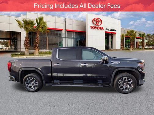 Titanium Rush Metallic 2023 GMC Sierra 1500 SLT