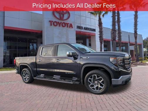 Titanium Rush Metallic 2023 GMC Sierra 1500 SLT
