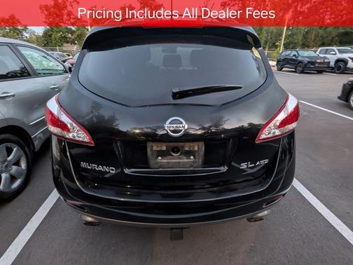 Super Black 2012 Nissan Murano SL