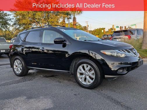 Super Black 2012 Nissan Murano SL