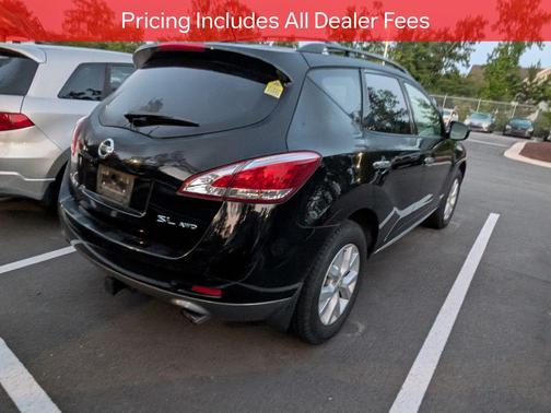 Super Black 2012 Nissan Murano SL