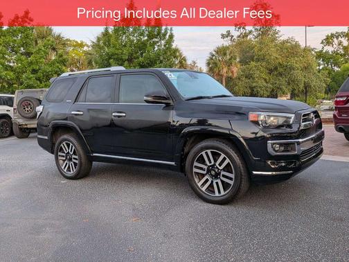 Midnight Black Metallic 2022 Toyota 4Runner Limited