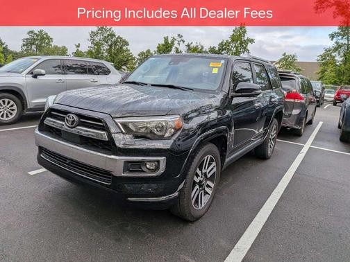 Midnight Black Metallic 2022 Toyota 4Runner Limited