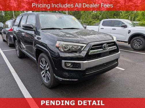 Midnight Black Metallic 2022 Toyota 4Runner Limited