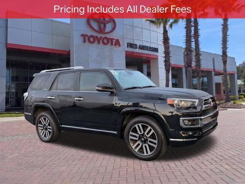 Midnight Black Metallic 2022 Toyota 4Runner Limited