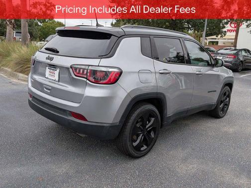 Billet Silver Metallic Clearcoat 2019 Jeep Compass Latitude
