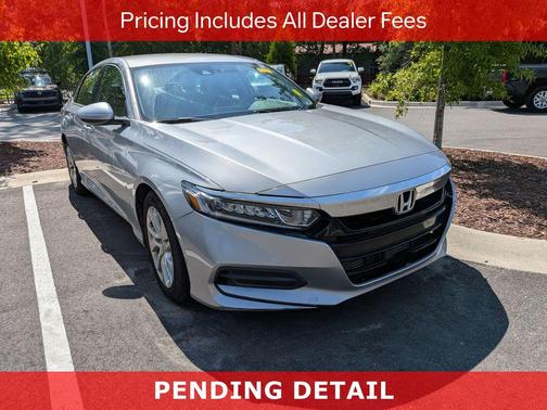 Lunar Silver Metallic 2019 Honda Accord LX