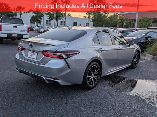 Celestial Silver Metallic 2024 Toyota Camry Hybrid SE
