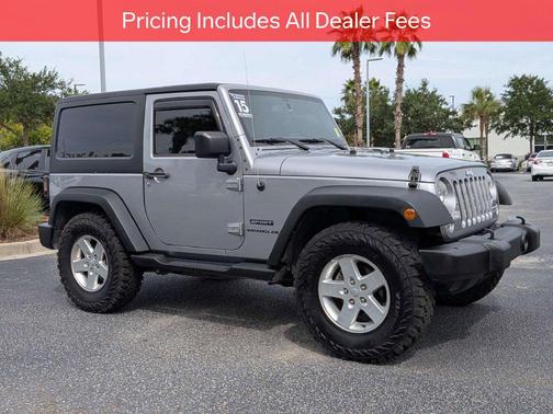Billet Silver Metallic Clearcoat 2015 Jeep Wrangler Sport