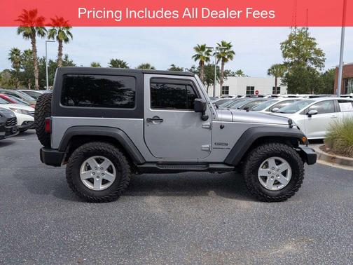 Billet Silver Metallic Clearcoat 2015 Jeep Wrangler Sport