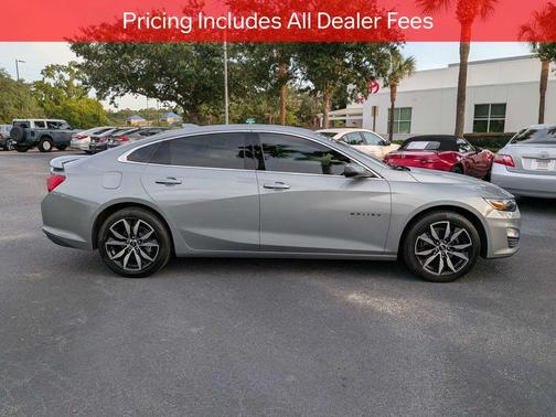 Sterling Gray Metallic 2025 Chevrolet Malibu FWD RS