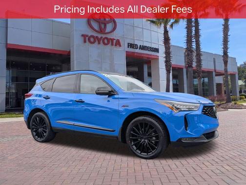 Long Beach Blue Pearl 2022 Acura RDX PMC Edition