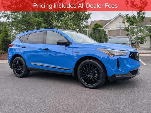 Long Beach Blue Pearl 2022 Acura RDX PMC Edition