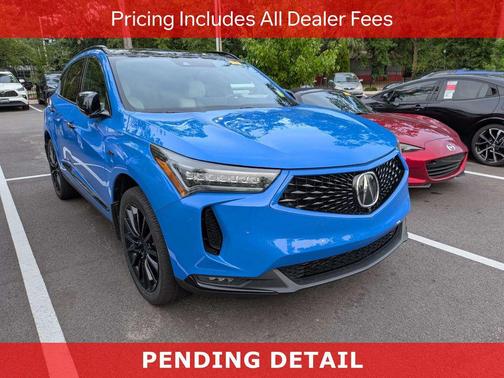 Long Beach Blue Pearl 2022 Acura RDX PMC Edition